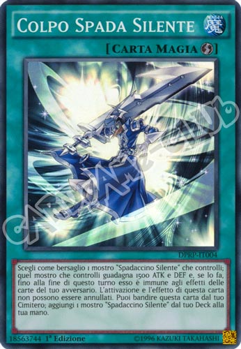 DPRP-IT004 Colpo Spada Silente super rara 1a edizione (IT) -NEAR MINT-