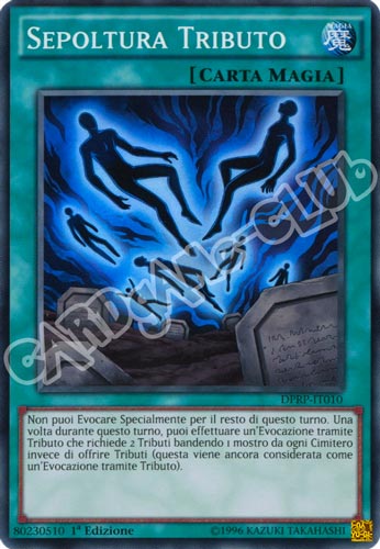DPRP-IT010 Sepoltura Tributo super rara 1a edizione (IT) -NEAR MINT-