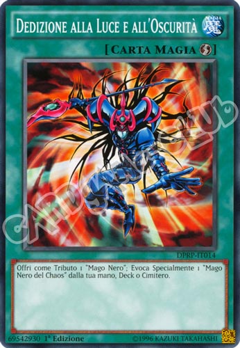 DPRP-IT014 Dedizione alla Luce e all'Oscurita' comune 1a edizione (IT) -NEAR MINT-