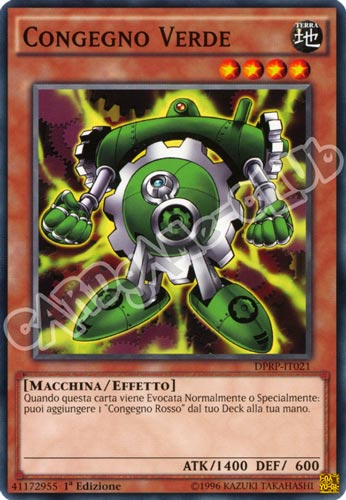 DPRP-IT021 Congegno Verde comune 1a edizione (IT) -NEAR MINT-
