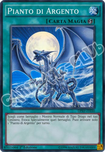DPRP-IT030 Pianto di Argento super rara 1a edizione (IT) -NEAR MINT-
