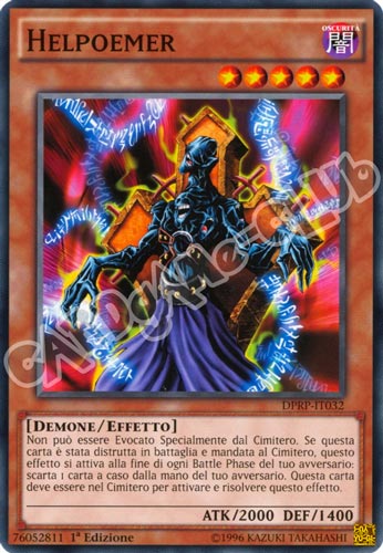 DPRP-IT032 Helpoemer comune 1a edizione (IT) -NEAR MINT-