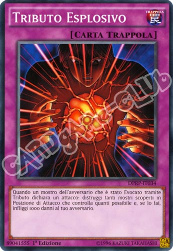 DPRP-IT034 Tributo Esplosivo comune 1a edizione (IT) -NEAR MINT-