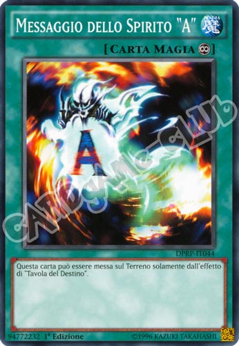 DPRP-IT044 Messaggio dello Spirito "A" comune 1a edizione (IT) -NEAR MINT-