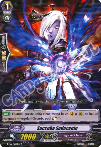 BT03-IT024 Succuba Seducente rara foil (IT) -NEAR MINT-