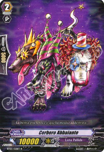 BT03-IT028 Cerbero Abbaiante rara foil (IT) -NEAR MINT-
