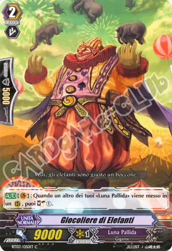 BT03-IT050 Giocoliere di Elefanti comune normale (IT) -NEAR MINT-