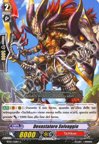 BT03-IT058 Devastatore Selvaggio comune normale (IT) -NEAR MINT-