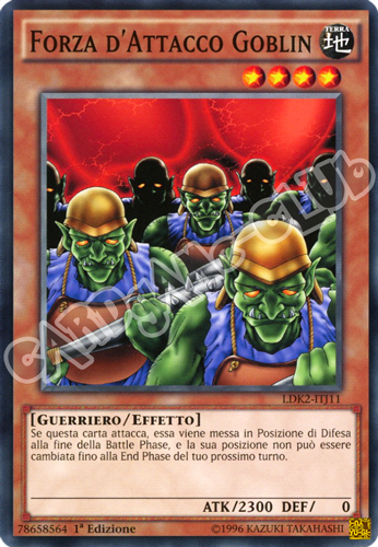 LDK2-ITJ11 Forza d'Attacco Goblin comune 1a Edizione (IT) -NEAR MINT-