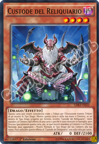 LDK2-ITJ22 Custode del Reliquiario comune 1a Edizione (IT) -NEAR MINT-