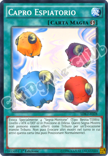 LDK2-ITJ28 Capro Espiatorio comune 1a Edizione (IT) -NEAR MINT-