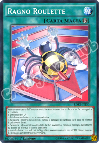 LDK2-ITJ30 Ragno Roulette comune 1a Edizione (IT) -GOOD-