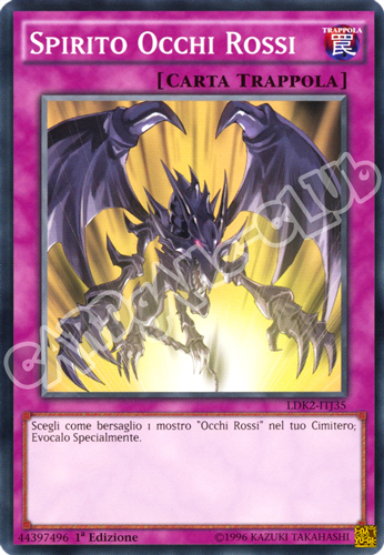 LDK2-ITJ35 Spirito Occhi Rossi comune 1a Edizione (IT) -NEAR MINT-