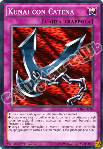 LDK2-ITJ36 Kunai con Catena comune 1a Edizione (IT) -NEAR MINT-