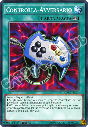 LDK2-ITK23 Controlla-Avversario comune 1a Edizione (IT) -NEAR MINT-