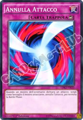 LDK2-ITK33 Annulla Attacco comune 1a Edizione (IT) -NEAR MINT-