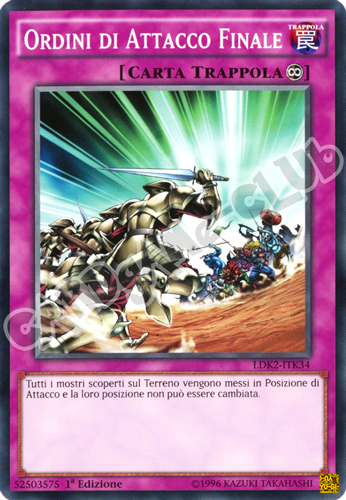 LDK2-ITK34 Ordini di Attacco Finale comune 1a Edizione (IT)  -PLAYED-