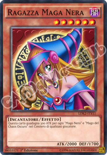 LDK2-ITY11 Ragazza Maga Nera comune 1a Edizione (IT) -NEAR MINT-