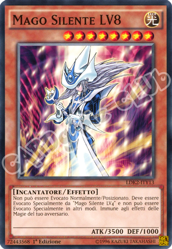 LDK2-ITY13 Mago Silente LV8 comune 1a Edizione (IT)  -PLAYED-