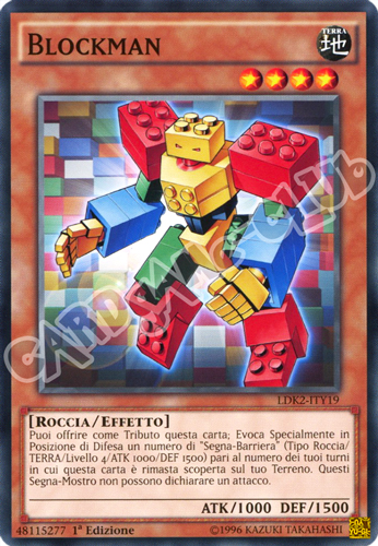 LDK2-ITY19 Blockman comune 1a Edizione (IT) -PLAYED-