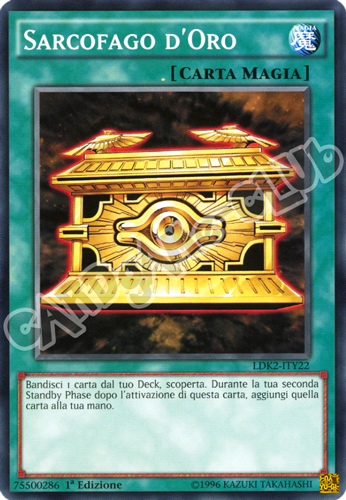 LDK2-ITY22 Sarcofago d'Oro comune 1a Edizione (IT) -NEAR MINT-