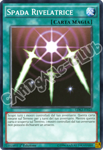LDK2-ITY23 Spada Rivelatrice comune 1a Edizione (IT) -NEAR MINT-