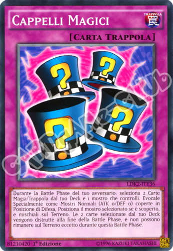 LDK2-ITY36 Cappelli Magici comune 1a Edizione (IT) -NEAR MINT-