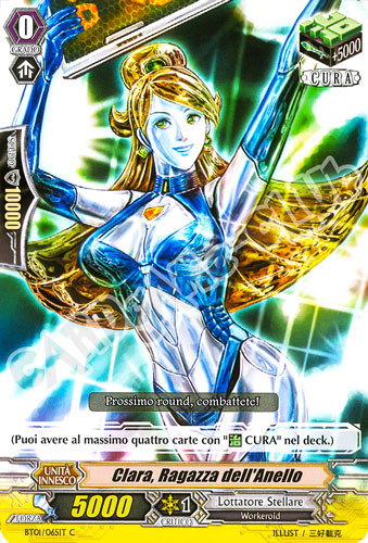 BT01-IT065 Clara, Ragazza dell'Anello comune normale (IT) -NEAR MINT-