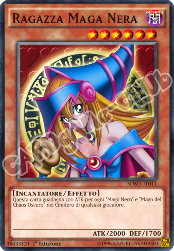 SDMY-IT011 Ragazza Maga Nera comune 1a edizione (IT) -NEAR MINT-