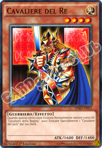 SDMY-IT015 Cavaliere del Re comune 1a edizione (IT) -NEAR MINT-