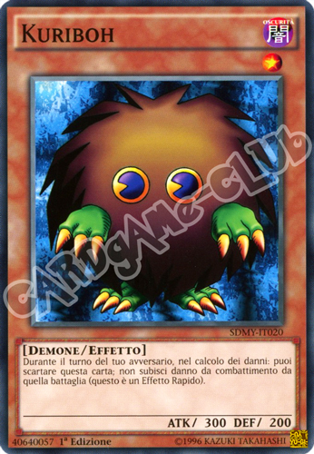SDMY-IT020 Kuriboh comune 1a edizione (IT) -NEAR MINT-