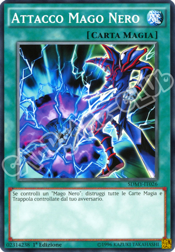 SDMY-IT026 Attacco Mago Nero comune 1a edizione (IT) -NEAR MINT-