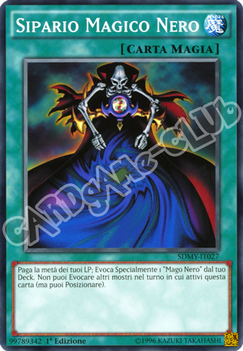 SDMY-IT027 Sipario Magico Nero comune 1a edizione (IT) -NEAR MINT-