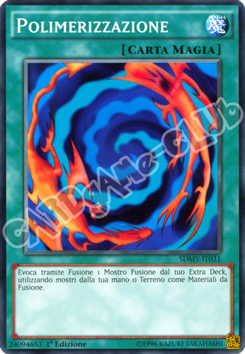 SDMY-IT031 Polimerizzazione comune 1a edizione (IT) -NEAR MINT-