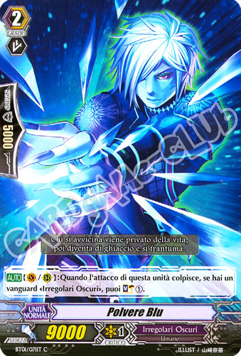 BT01-IT071 Polvere Blu comune normale (IT) -NEAR MINT-