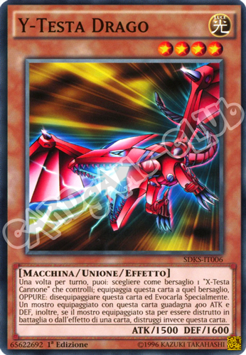 SDKS-IT006 Y-Testa Drago comune 1a edizione (IT) -NEAR MINT-