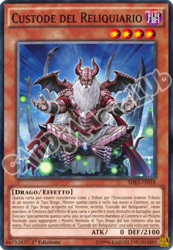SDKS-IT018 Custode del Reliquiario comune 1a edizione (IT) -NEAR MINT-