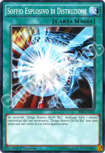 SDKS-IT022 Soffio Esplosivo di Distruzione comune 1a edizione (IT) -NEAR MINT-