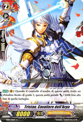 TD01-IT006 Tristan, Cavaliere dell'Arpa comune normale (IT) -NEAR MINT-