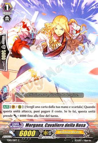 TD01-IT011 Morgana, Cavaliere della Rosa comune normale (IT) -NEAR MINT-