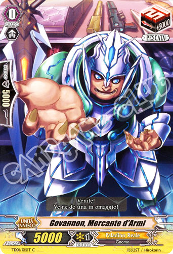 TD01-IT015 Govannon, Mercante d'Armi comune normale (IT) -NEAR MINT-