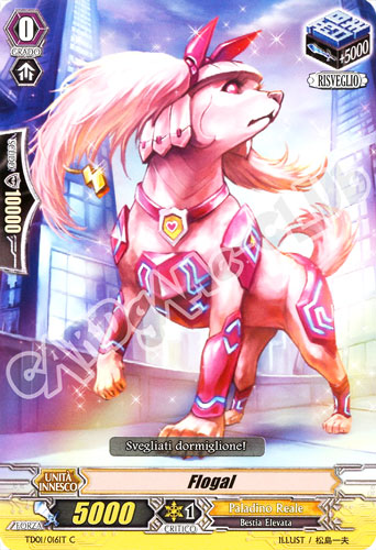 TD01-IT016 Flogal comune normale (IT) -NEAR MINT-