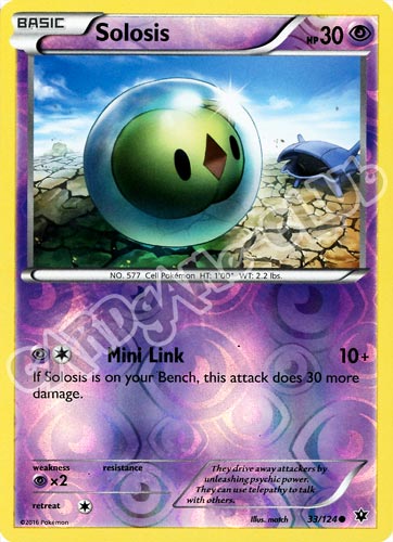 033 / 124 Solosis comune foil reverse (EN) -NEAR MINT-