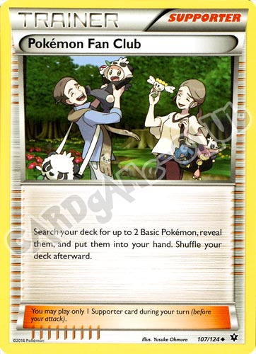107 / 124 Pokemon Fan Club non comune normale (EN) -NEAR MINT-