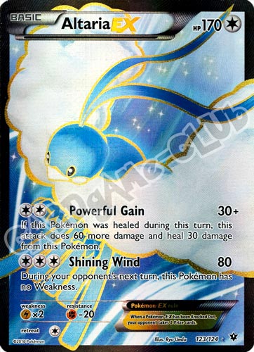 123 / 124 Altaria EX rara segreta foil (EN) -NEAR MINT-