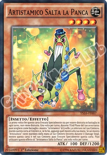 YS16-IT007 Artistamico Salta la Panca comune 1a Edizione (IT) -NEAR MINT-