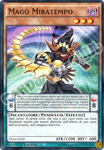 YS16-IT010 Mago Miratempo comune 1a Edizione (IT) -NEAR MINT-