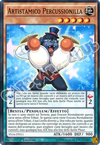 YS16-IT011 Artistamico Percussionilla comune 1a Edizione (IT) -NEAR MINT-