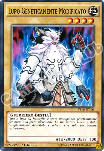 YS16-IT016 Lupo Geneticamente Modificato comune 1a Edizione (IT) -NEAR MINT-