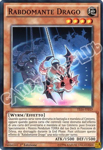 YS16-IT019 Rabdomante Drago comune 1a Edizione (IT) -NEAR MINT-